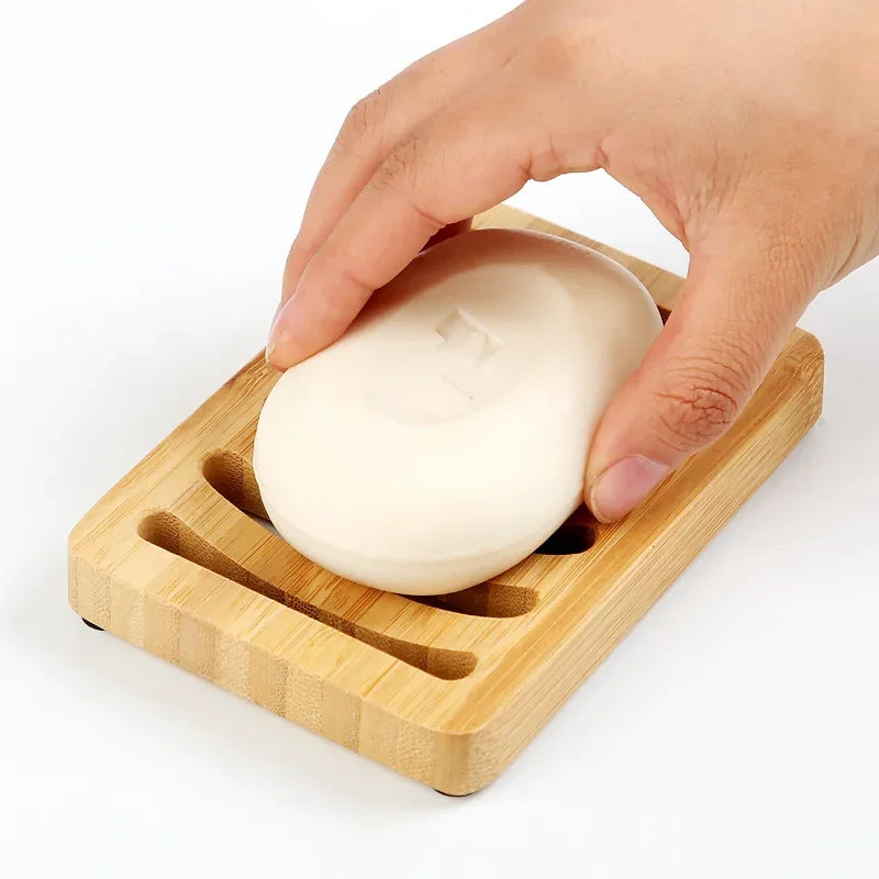 Plateau porte-savon en bambou