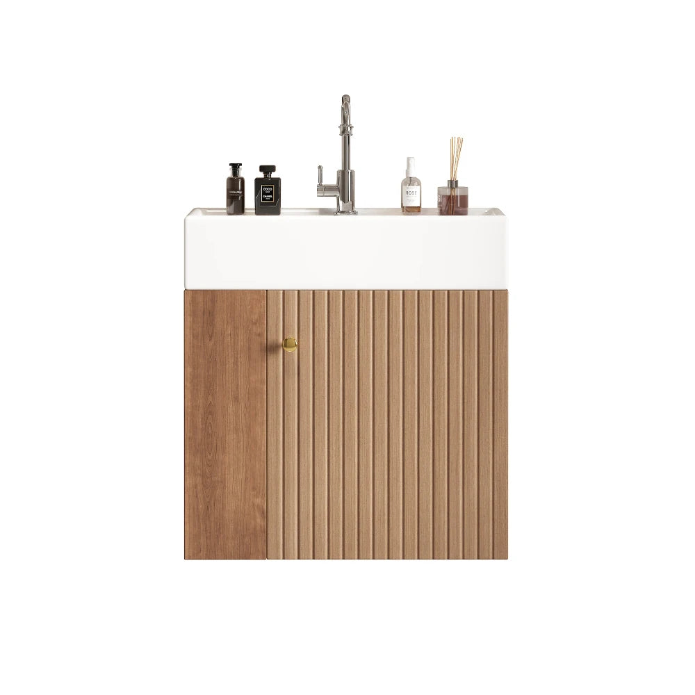 Meuble sous-vasque suspendu, 55 cm