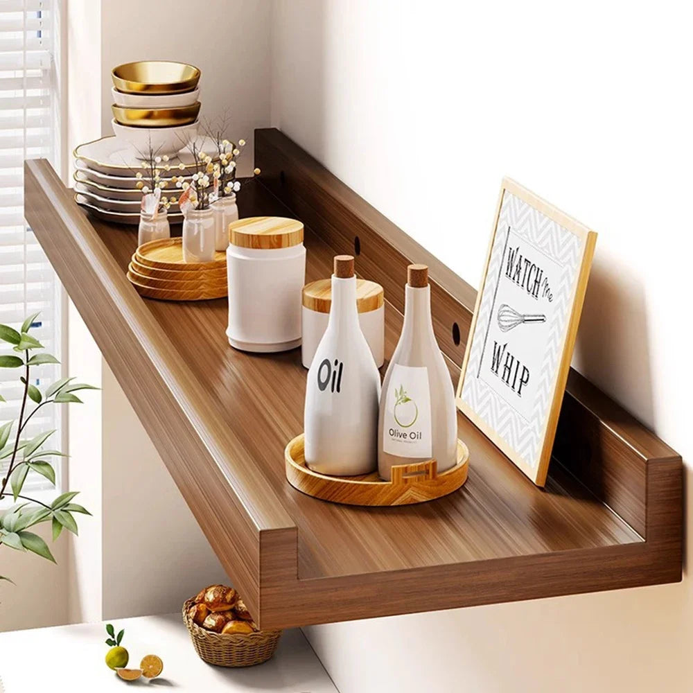 Étagère murale en bois, 60 cm