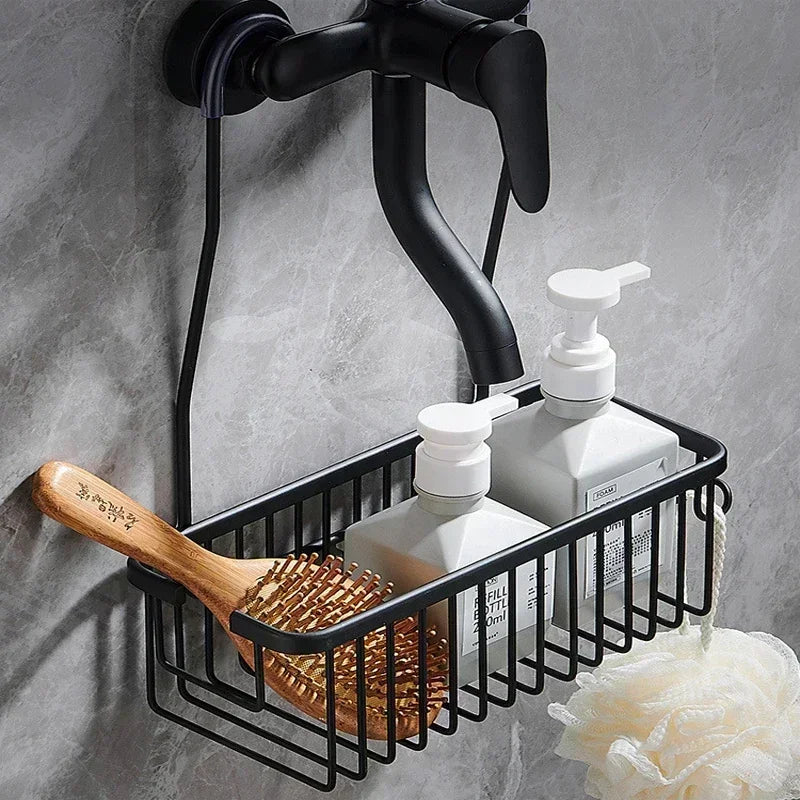 Panier de douche mural sans perçage