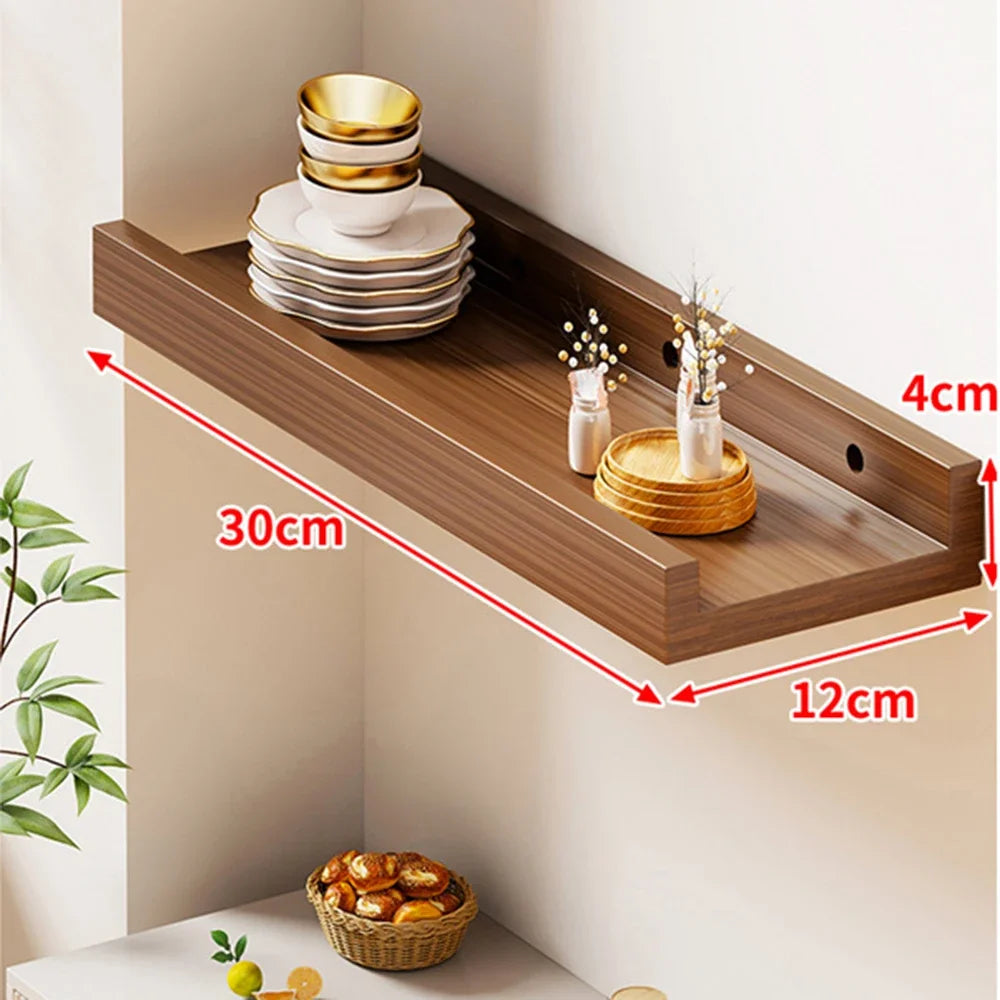 Étagère murale en bois, 60 cm