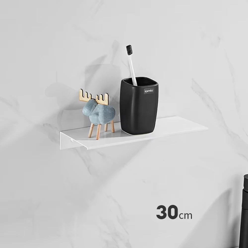 Étagère de douche murale en aluminium