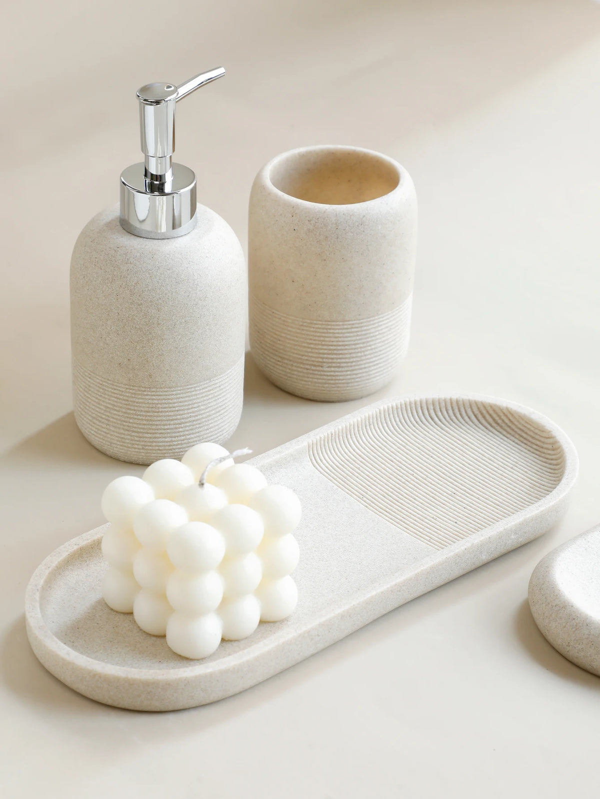 Set de salle de bain, 5 pièces