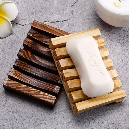 Porte-savon en bambou naturel