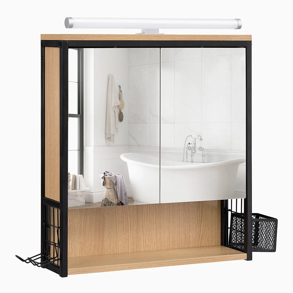 Armoire de toilette à miroir LED