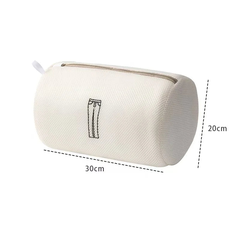 1/4/6PCS Laundry Bag Sets For Washing Machines Embroidery Fine Mesh Underwear Organizer Basket Clothes Cleaning Anti-deformation