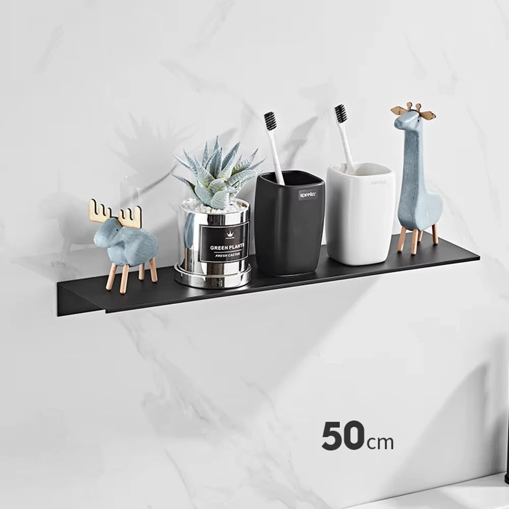 Étagère de douche murale en aluminium
