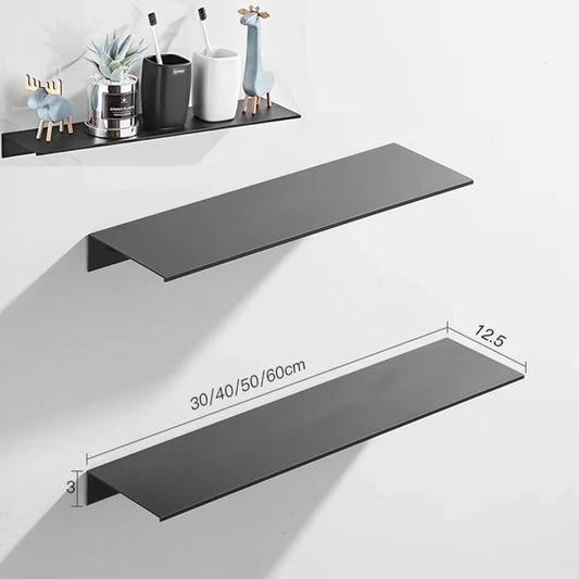 Étagère de douche murale en aluminium