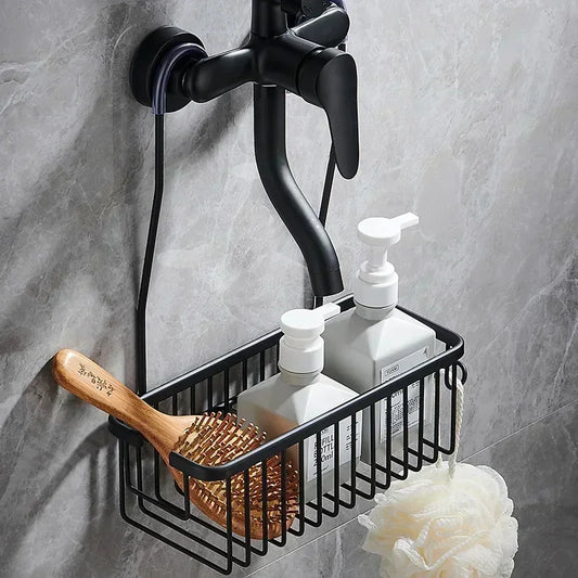 Panier de douche mural sans perçage