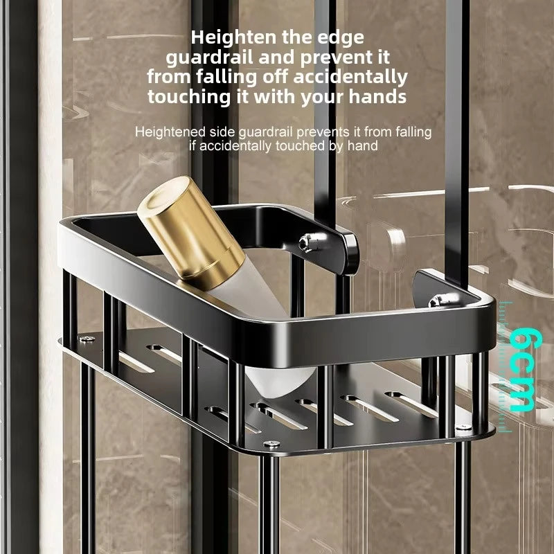 Étagère de douche suspendue, sans perçage