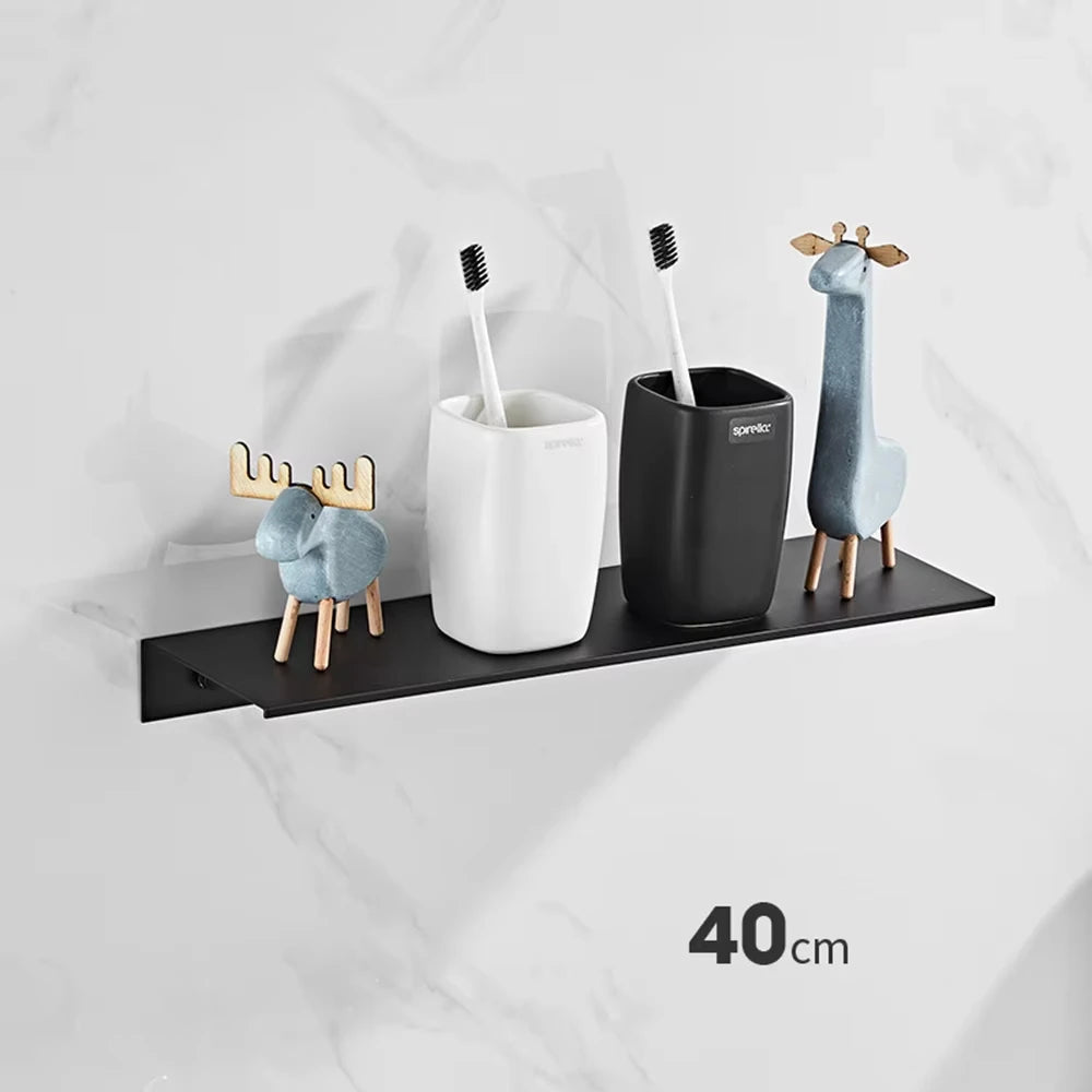 Étagère de douche murale en aluminium