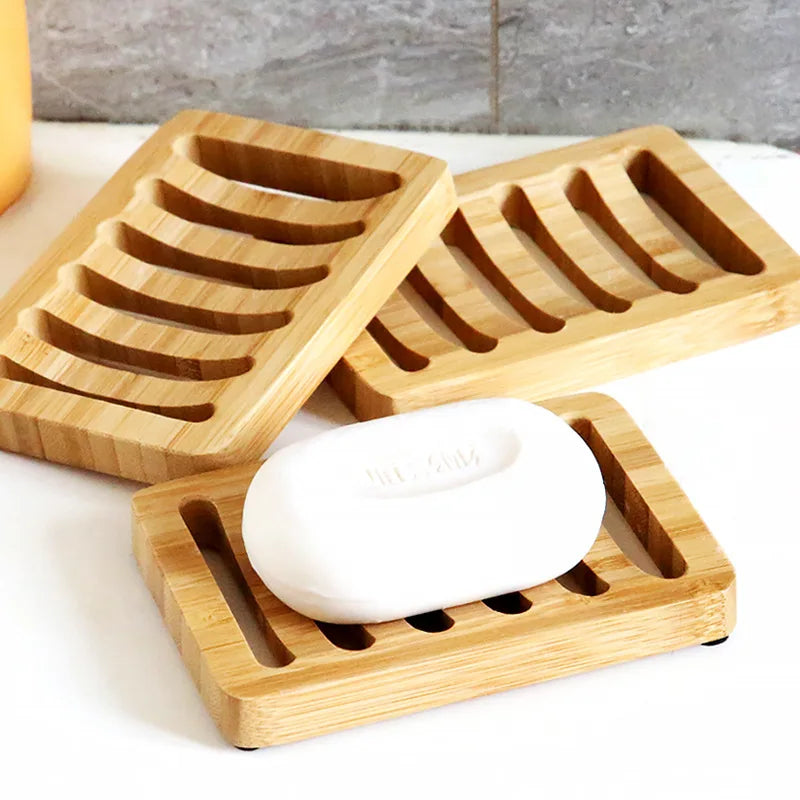 Plateau porte-savon en bambou