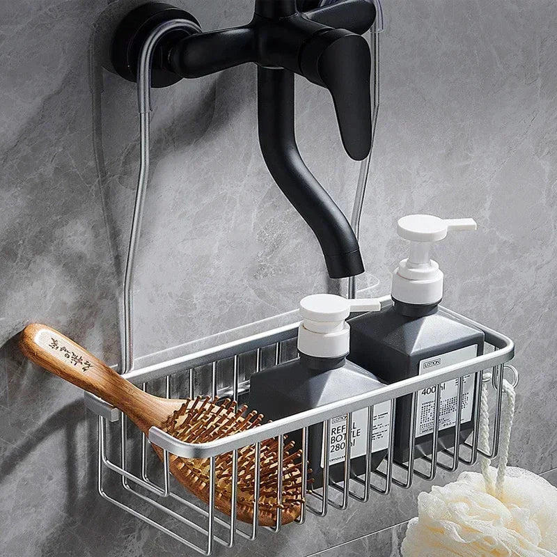 Panier de douche mural sans perçage