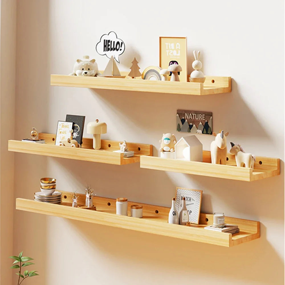 Étagère murale en bois, 60 cm