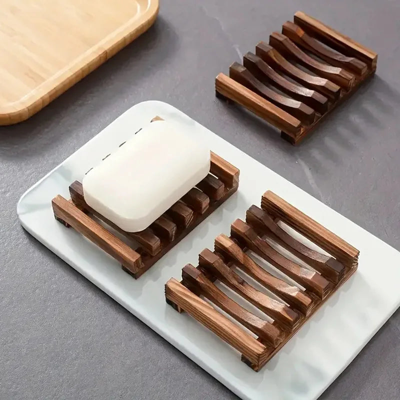 Porte-savon en bambou naturel