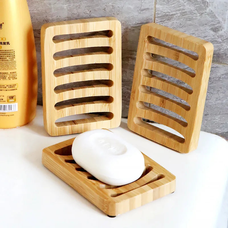 Plateau porte-savon en bambou