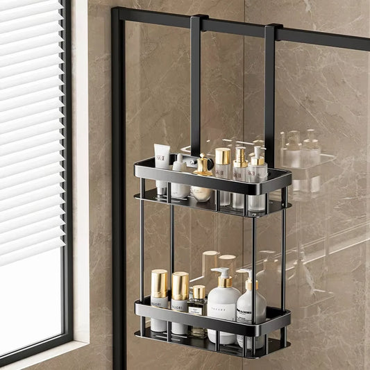 Étagère de douche suspendue, sans perçage